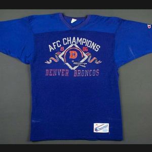 🏈 • 80s VINTAGE • Denver Broncos Vintage 1986 AFC Champion T-Shirt XL • 🏈
